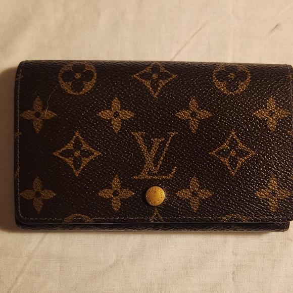 Louis Vuitton Dark Brown Monogram Wallet - Picture 1 of 10